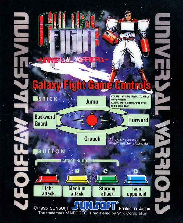 Galaxy Fight mini marquee